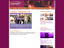 Tablet Screenshot of cerocmelbourne.com.au